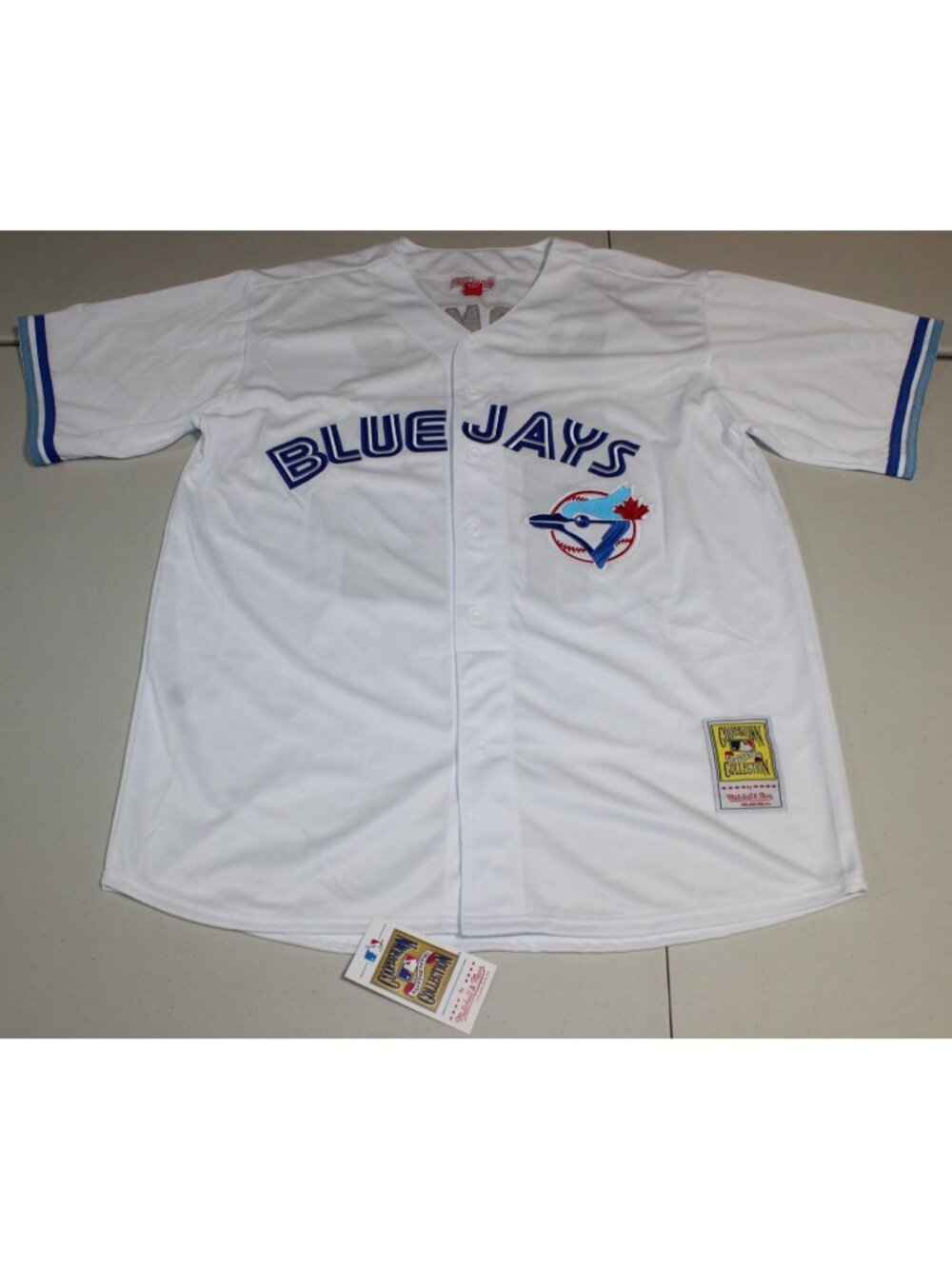 MLB Vintage Toronto Blue Jays Roberto Alomar Jersey XL Mitchell & Ness White NWT